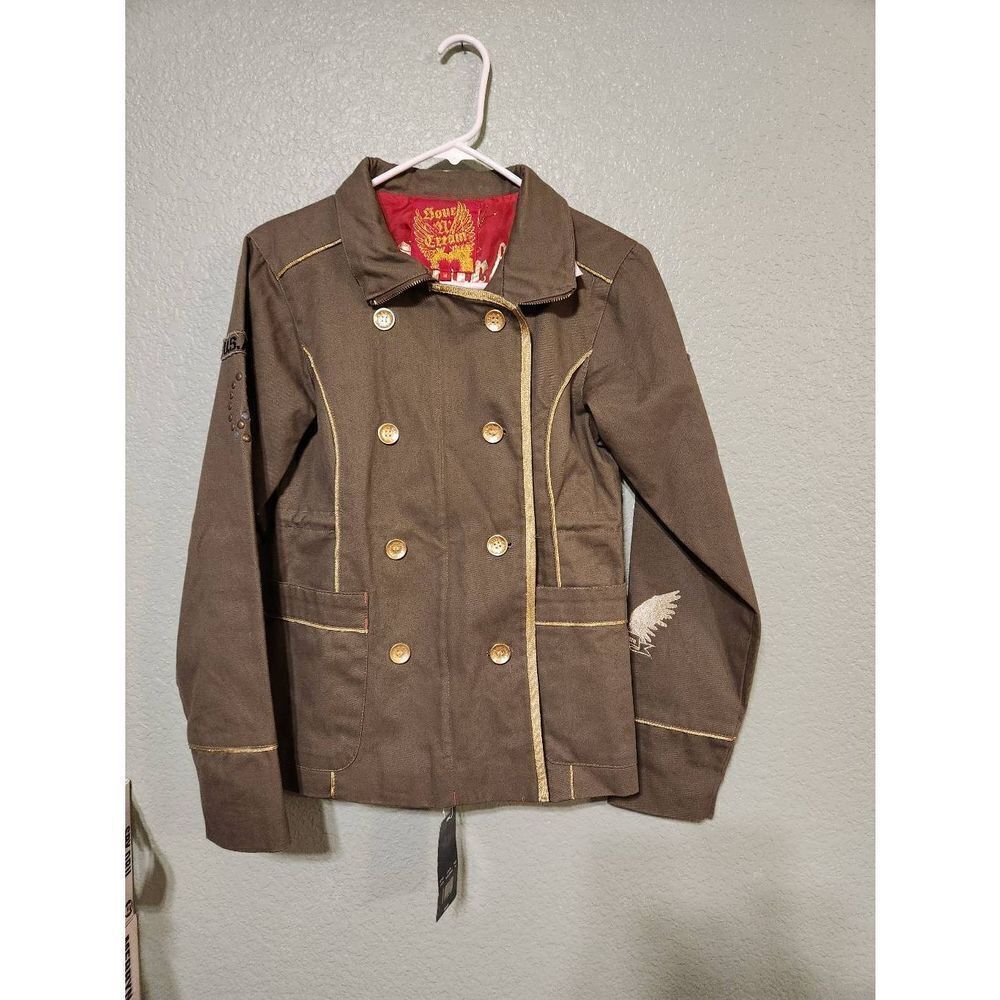 Womens sour n cream medium Army jacket